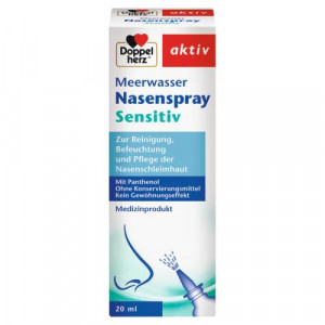 Produktbild von DOPPELHERZ Meerwasser Nasenspray mit Panthenol