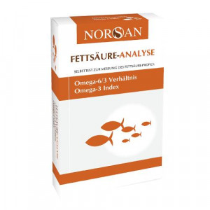 Produktbild von NORSAN Fetts&auml;ure-Analyse Selbsttest