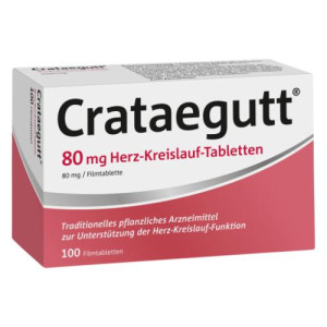 Produktbild von CRATAEGUTT 80 mg Herz-Kreislauf-Tabletten