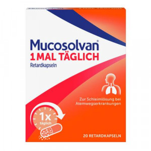 Produktbild von MUCOSOLVAN 1mal t&auml;glich Retardkapseln