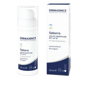 Produktbild von DERMASENCE Seborra leichte Tagespflege mit LSF 30