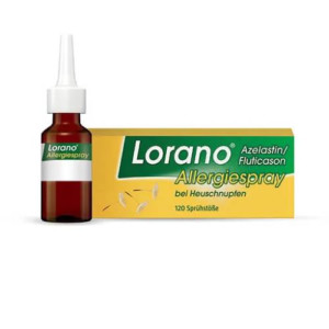 Produktbild von LORANO Azelastin/Fluticason Allergiespr.b.Heuschn.